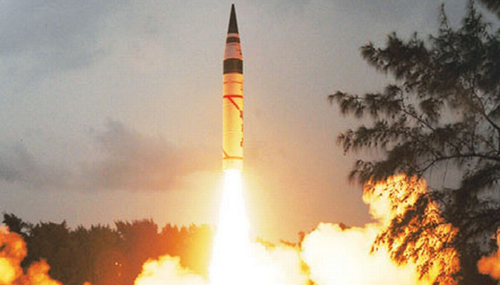 India Successfully Test-Fires Night Trial Of Surface-To-Surface Medium-Range Missile Agni-II