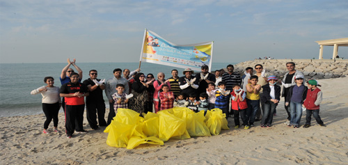 Kuwait Launches Beach Cleanup Campaign