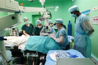 China Medical Team Perform 100 Free Cataract Surgeries In Sri Lanka