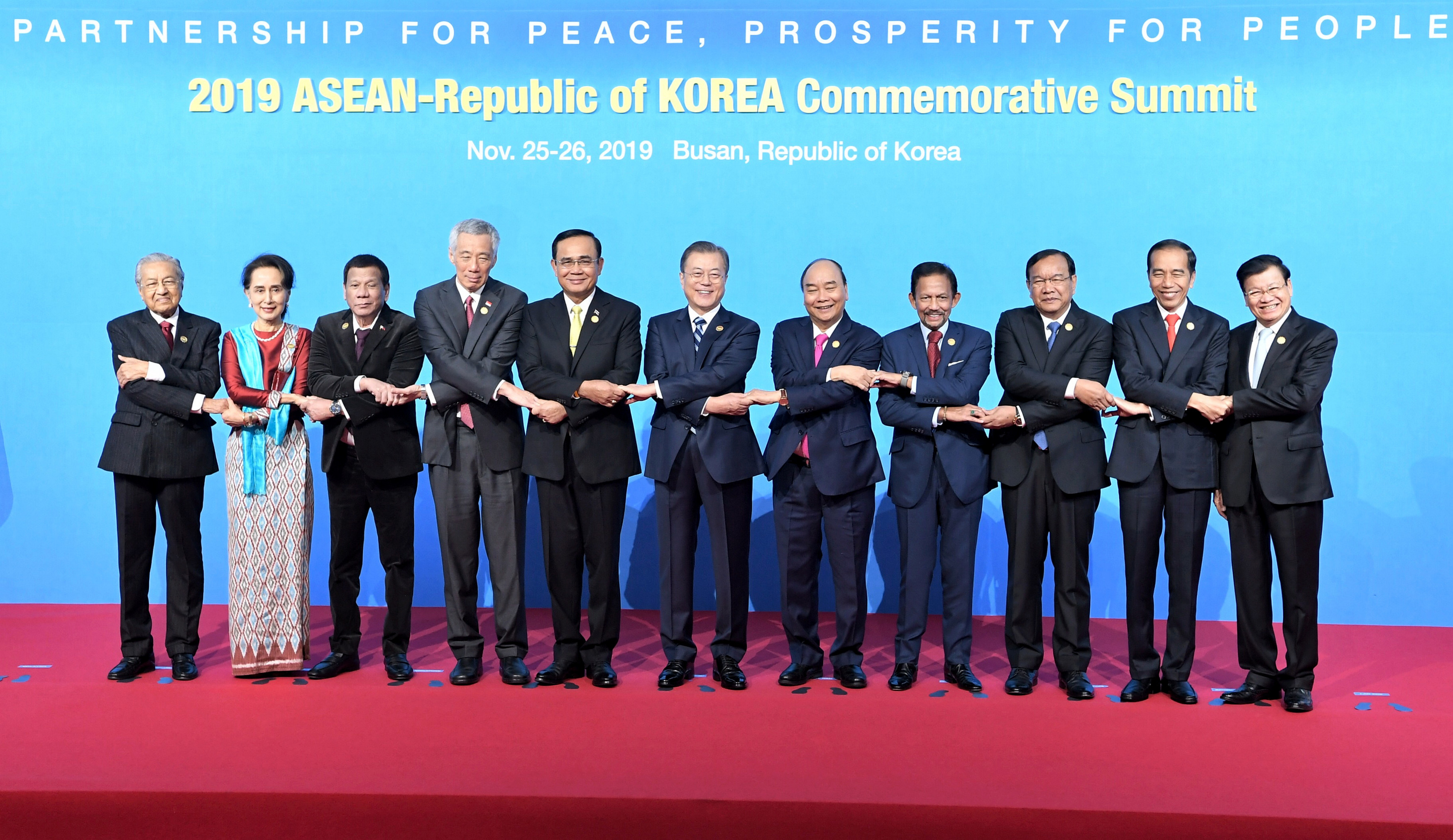 S Korea, Asean adopt new partnership vision statement in Busan Summit