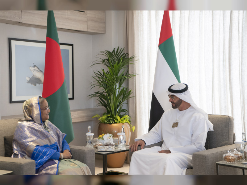 UAE’s Mohamed Bin Zayed, Bangladesh PM Explore Prospects For Joint Cooperation