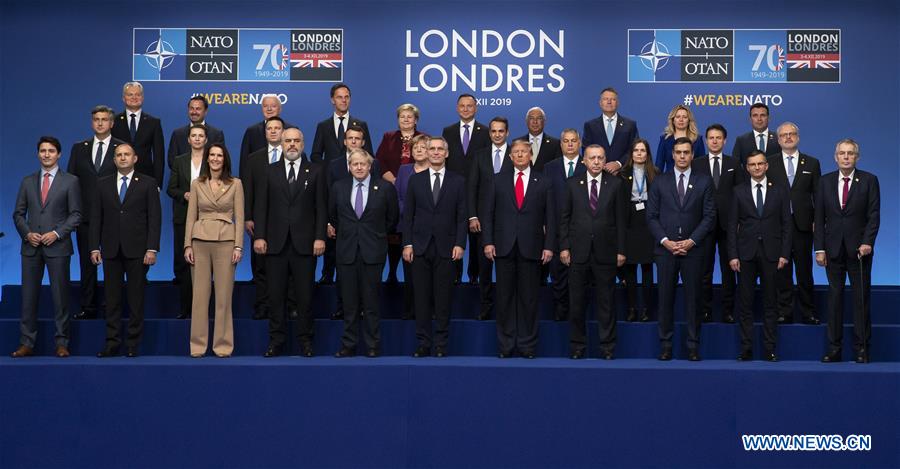 NATO Leaders Meet In Britain Amid Rows
