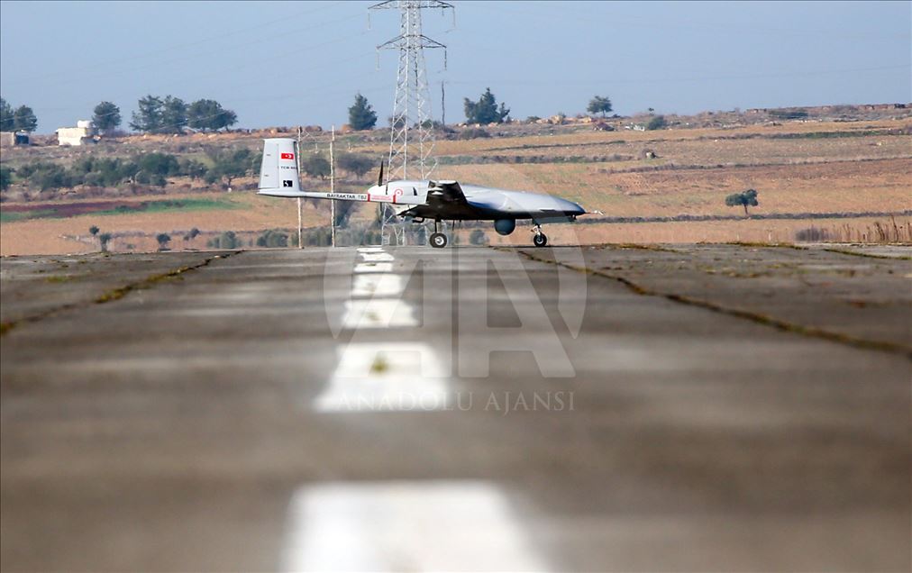 Turkey's First Military Drone Lands In Northern Cyprus