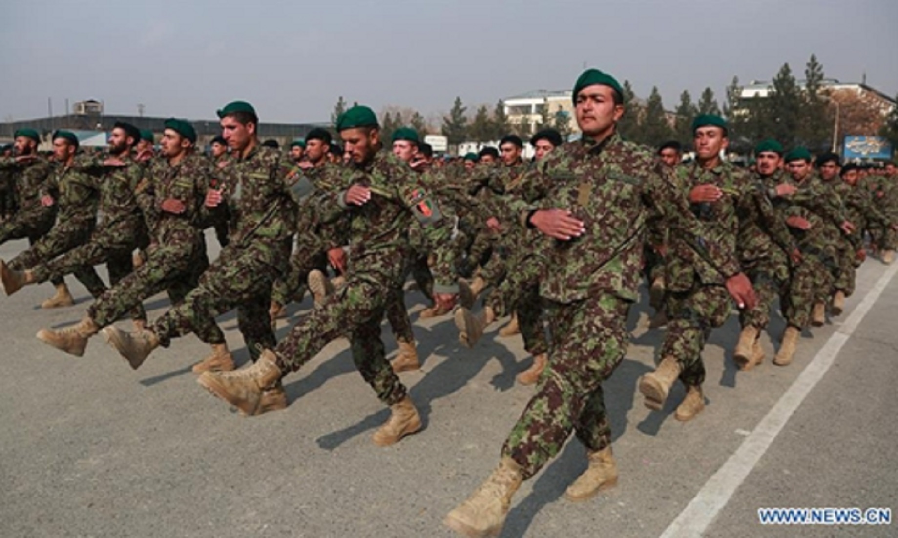 Over 1,400 Recruits Join Afghan Army After Military Training