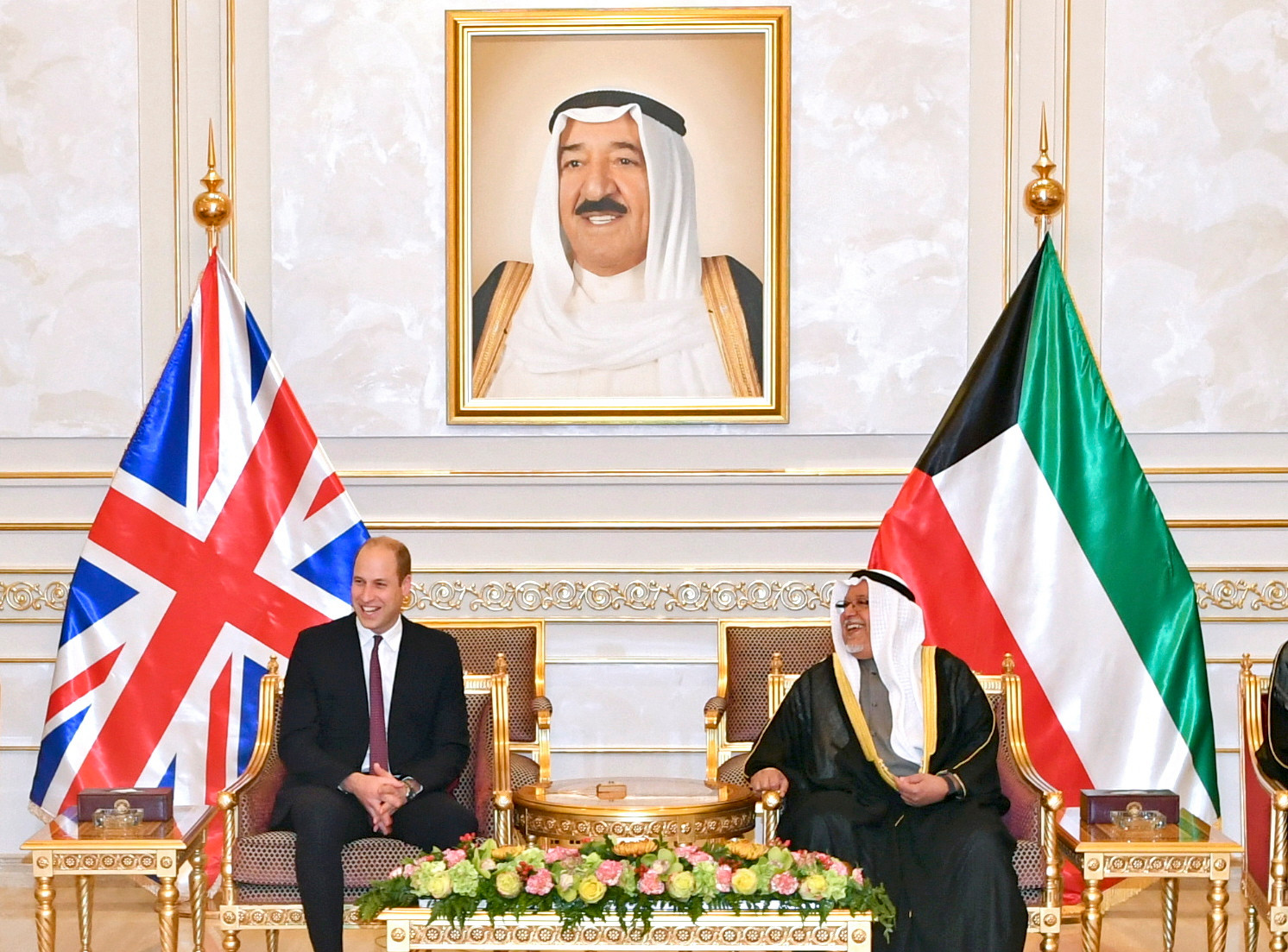 UK Prince William In Kuwait As Part Of Gulf Trip
