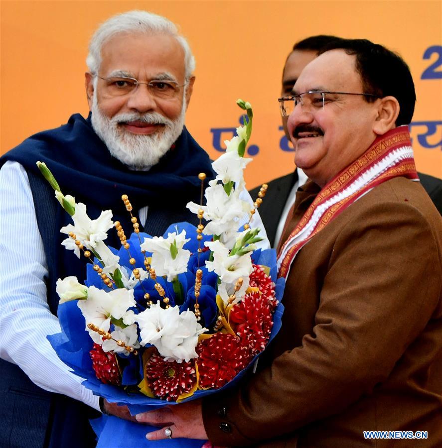 India’s Main Ruling Party BJP Elects New President