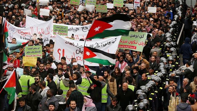 Hundreds Protest In Jordan Against Deal To Buy Gas From Israel
