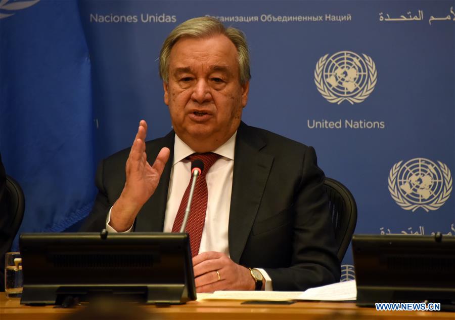 UN Totally Committed To Two-State Solution To Israeli-Palestinian Conflict: Guterres