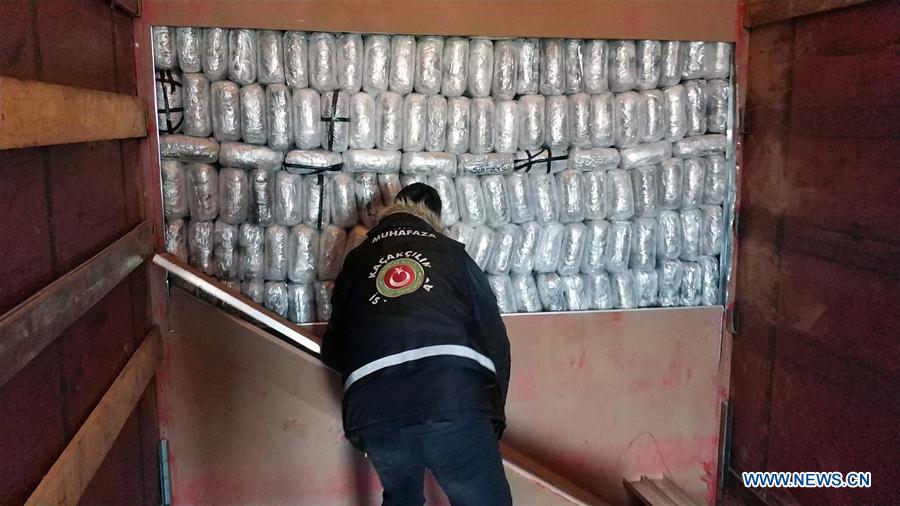 Over Two Tonnes Of Cannabis Seized At Border In Northwest Turkey