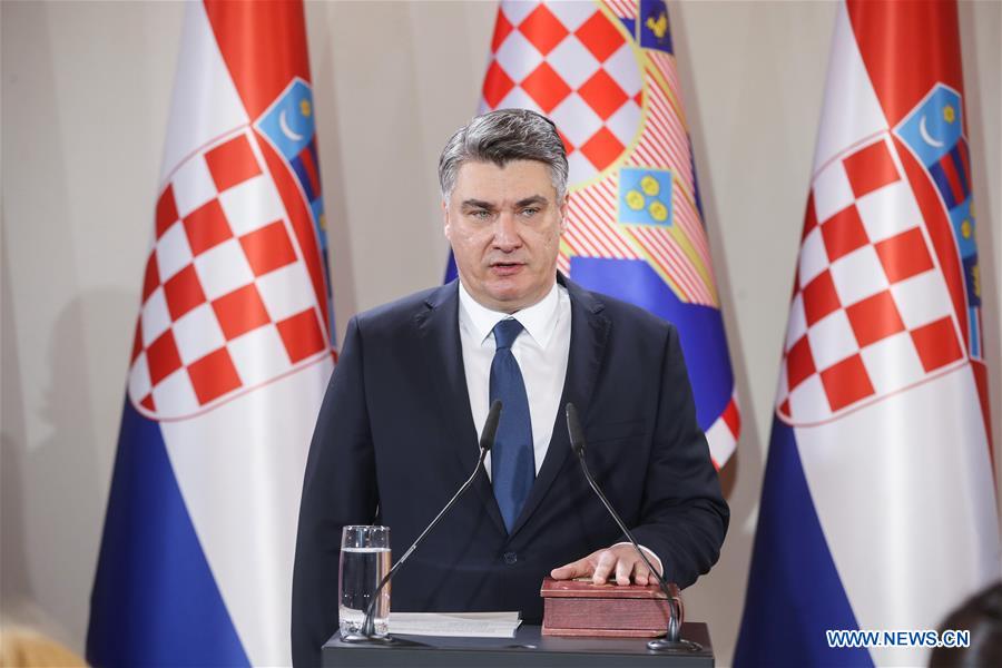 Zoran Milanovic Inaugurated As Croatian President