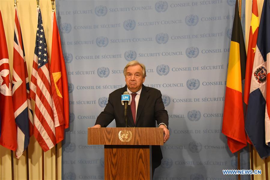 UN Chief Says NW Syria In One Of Most Alarming Moments