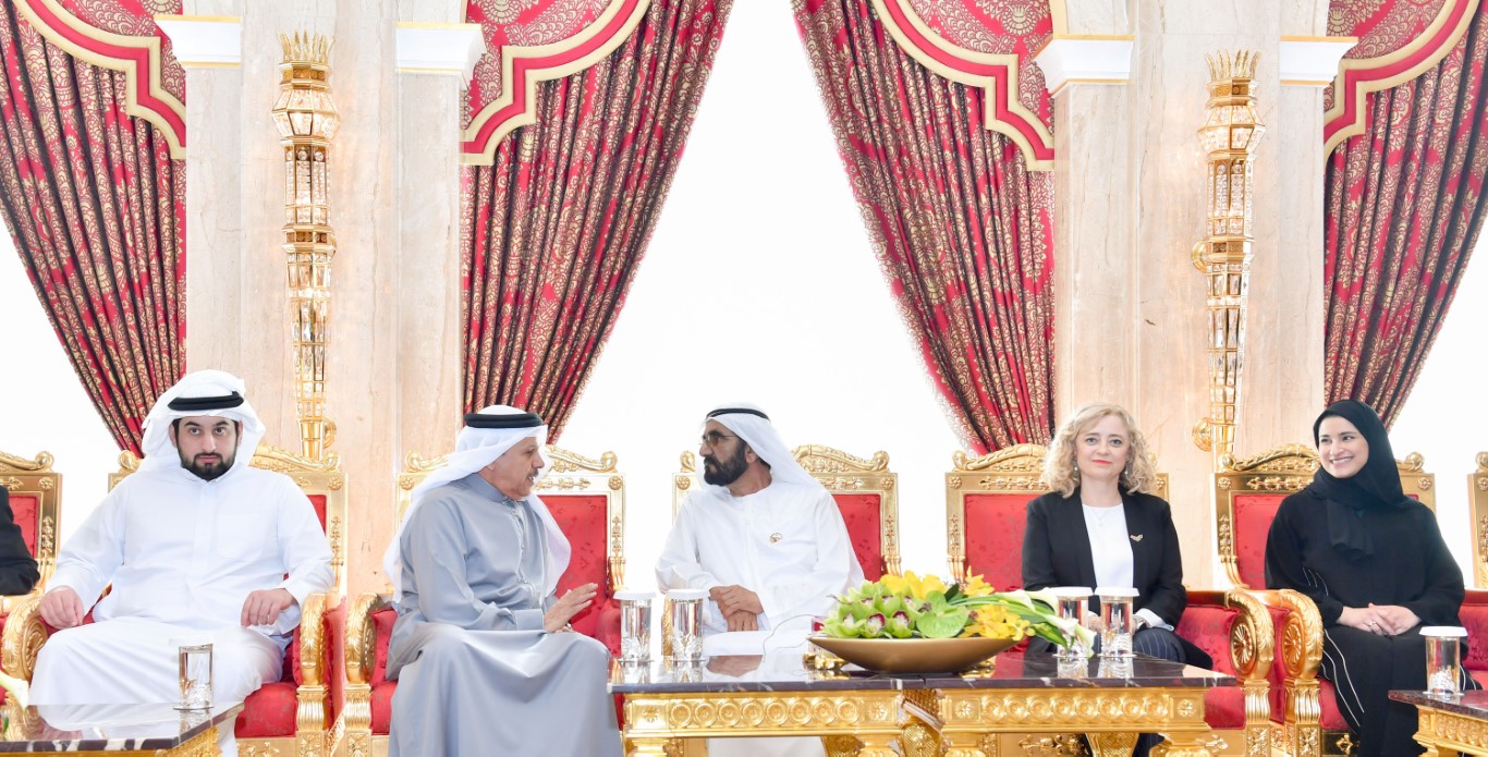 Emirates’ Mohammed Bin Rashid Receives GCC Secretary-General
