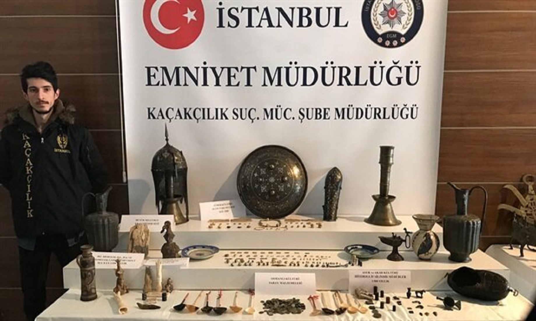 Turkish Police Seize Over 3,700 Artefacts Across Istanbul