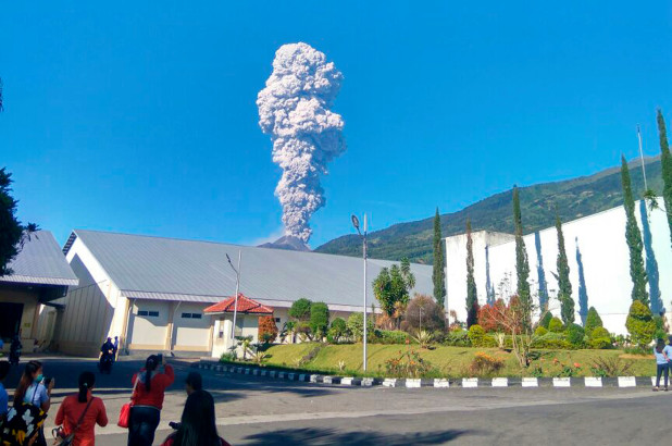 Indonesia’s Most Active Volcano Erupts