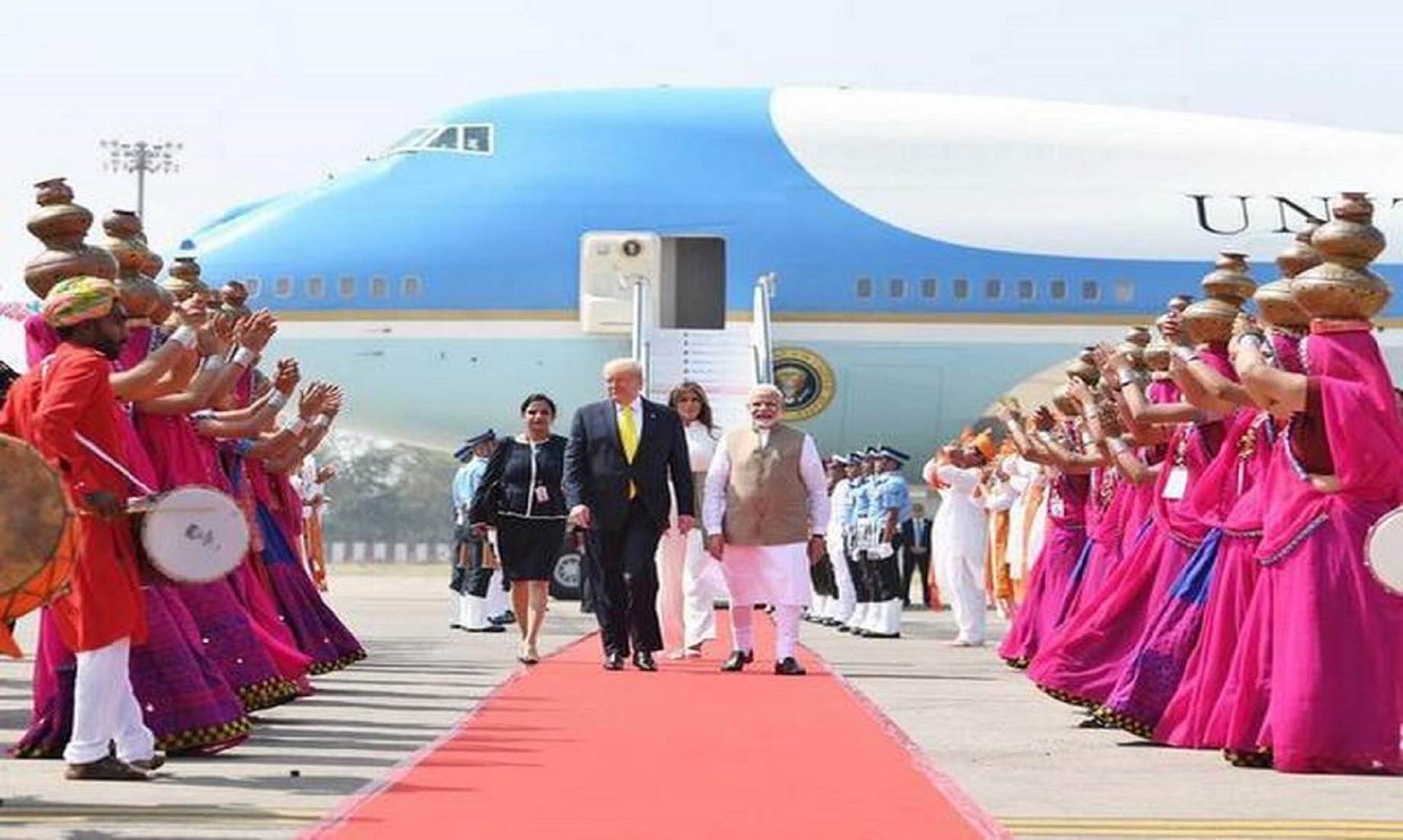 US President Donald Trump starts India trip