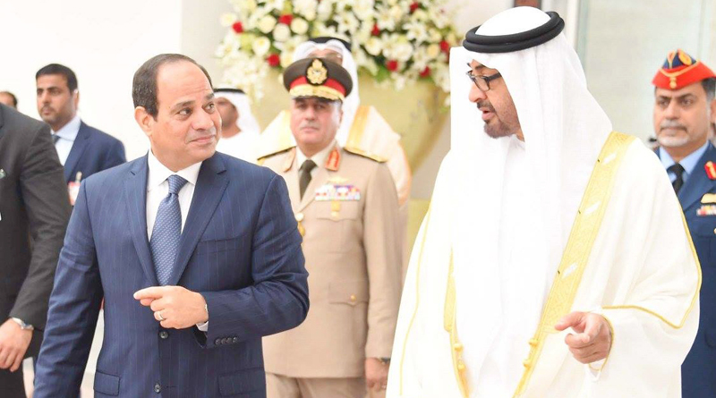 Egyptian President, Abu Dhabi Crown Prince Discuss Anti-COVID-19 Efforts
