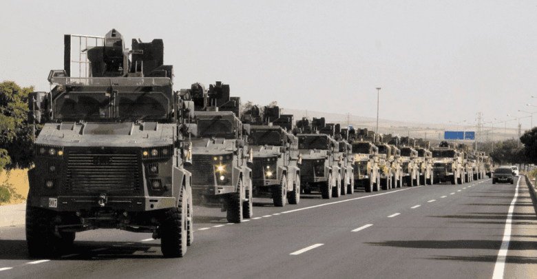 4,440 Turkish Military Vehicles Entered Syria Since Feb