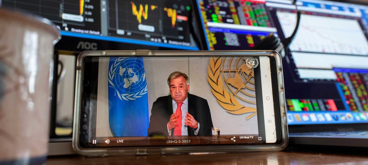 Covid-19: UN chief calls for global “solidarity” in fight against virus