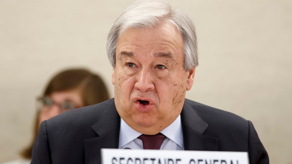 UN Chief Says COVID-19 Worst Global Crisis Since World War II