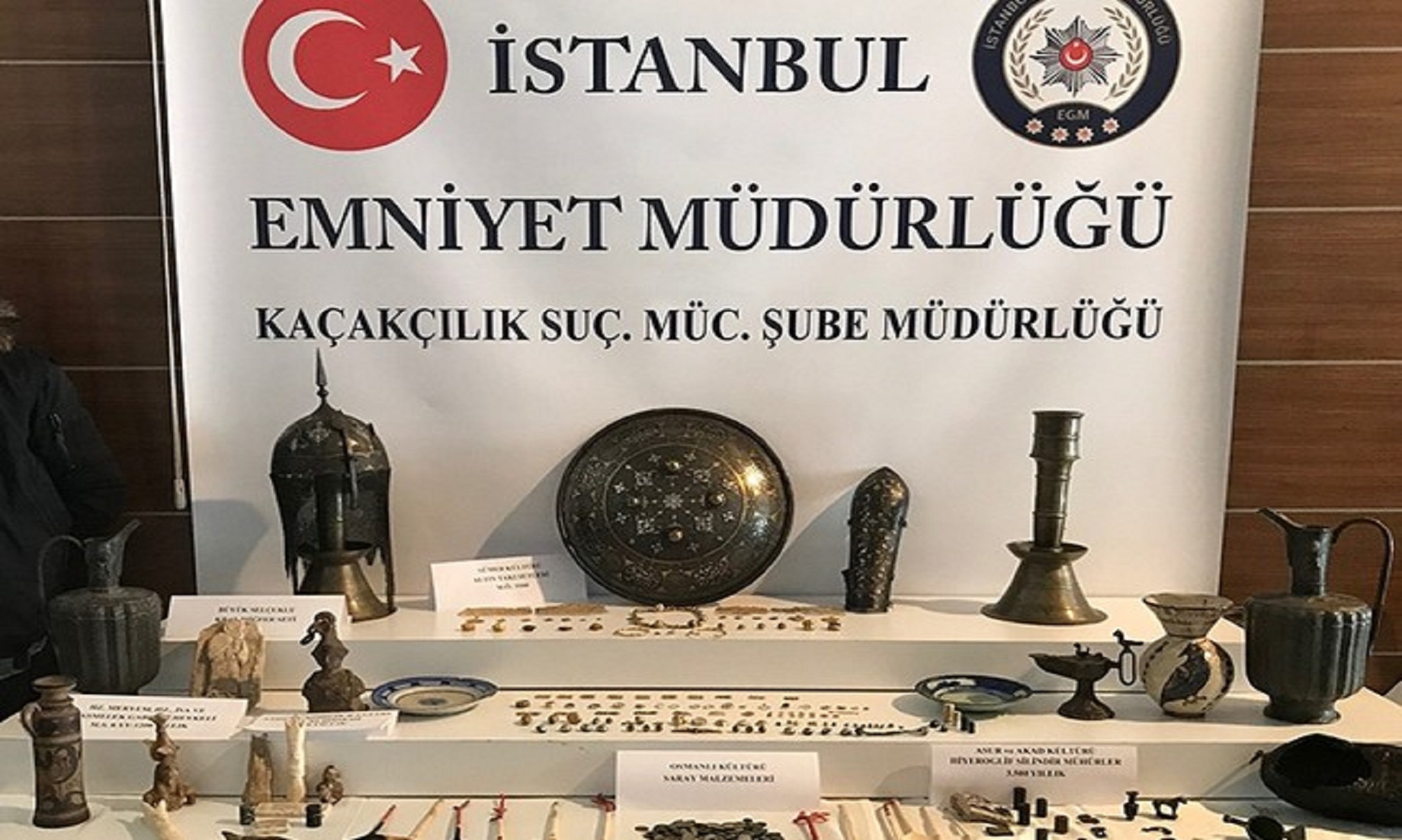 Turkish Police Seize Valuable Historical Artefacts In Istanbul’s Auction House