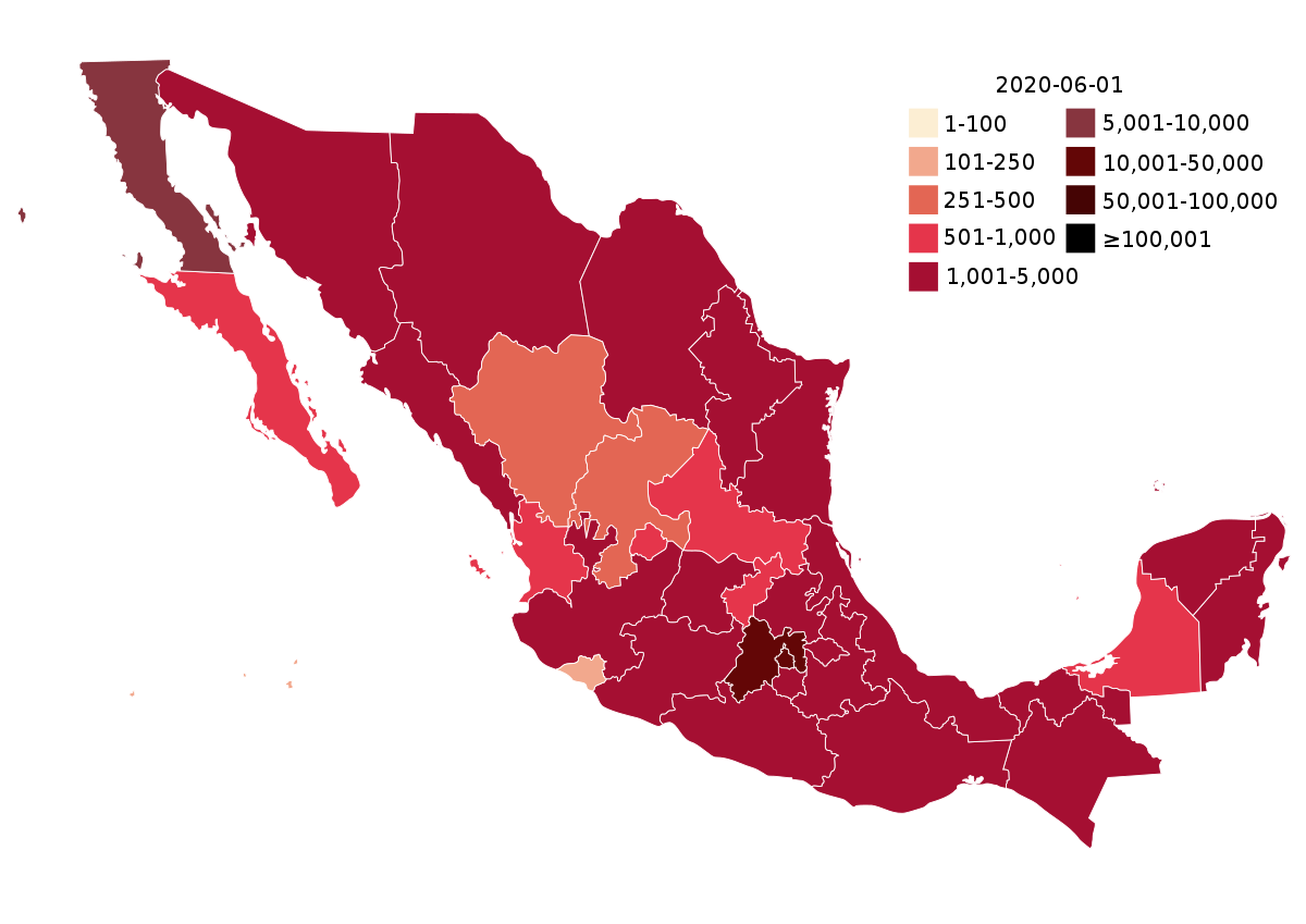 Mexico Reports Highest Daily Increase In New COVID-19 Cases