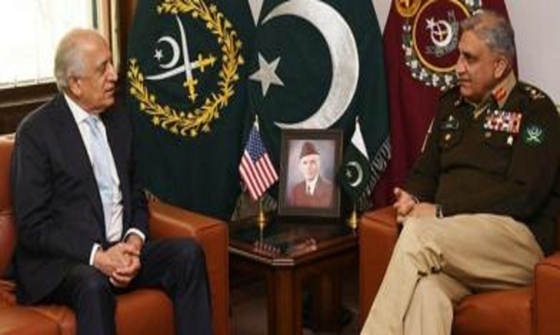 U.S. Special Envoy, Pakistani Army Chief Discuss Afghan Peace Process