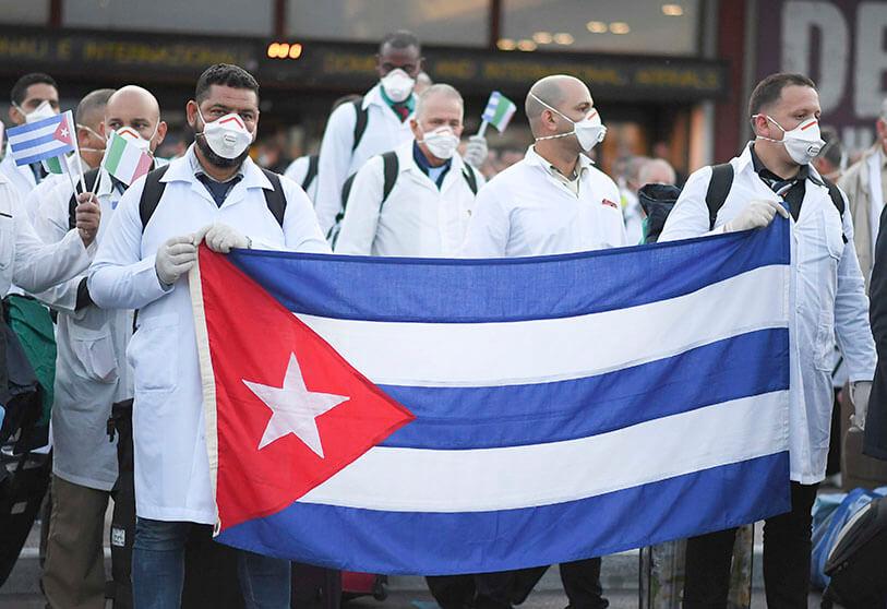 Covid-19: Cuba’s first medical brigade combating coronavirus in Italy returns home