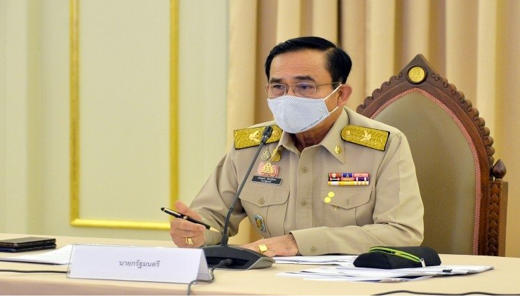 Suspended Thai PM Prayuth continues his routine as defence minister