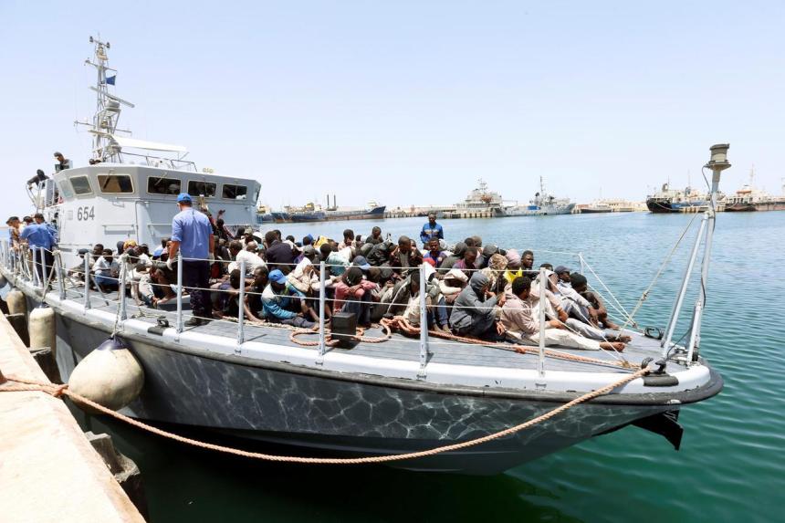 Libyan Coast Guard rescues 184 illegal immigrants off western coast