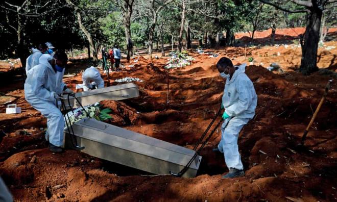 Brazil’s COVID-19 Deaths Top 57,000