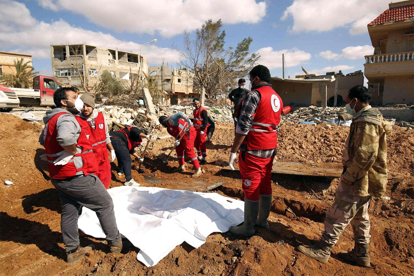 Nine Bodies Found In Mass Graves In Libya’s Tarhuna: Official