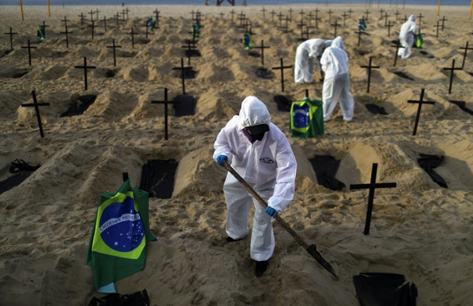 Covid-19: Brazil surpasses 70,000 deaths
