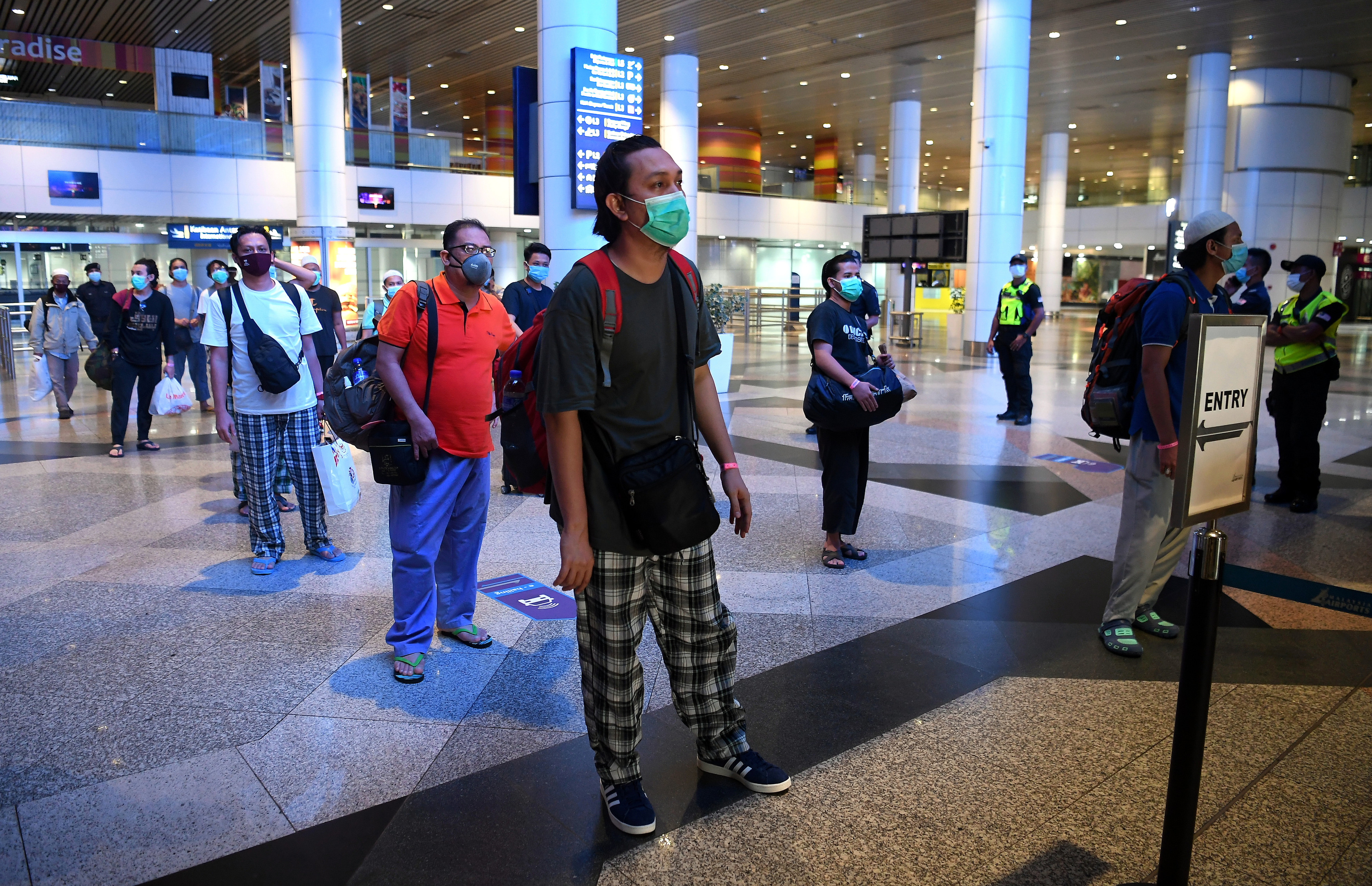 96 Malaysians Return From India