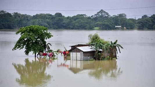 Over 5.6 mln people affected by floods in India’s Assam as death toll rises to 93