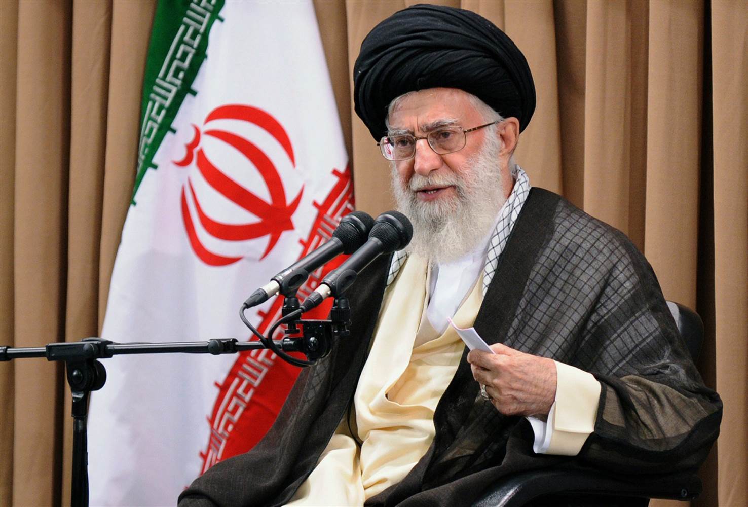Iran’s Top Leader Slams U.S. Sanctions Against Iran