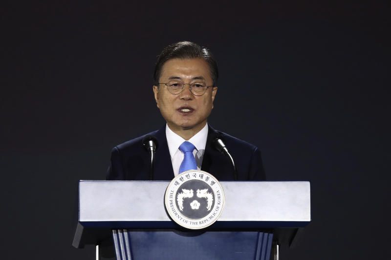 S.Korean President Ready To Talk With Japan Over Forced Labour Issue