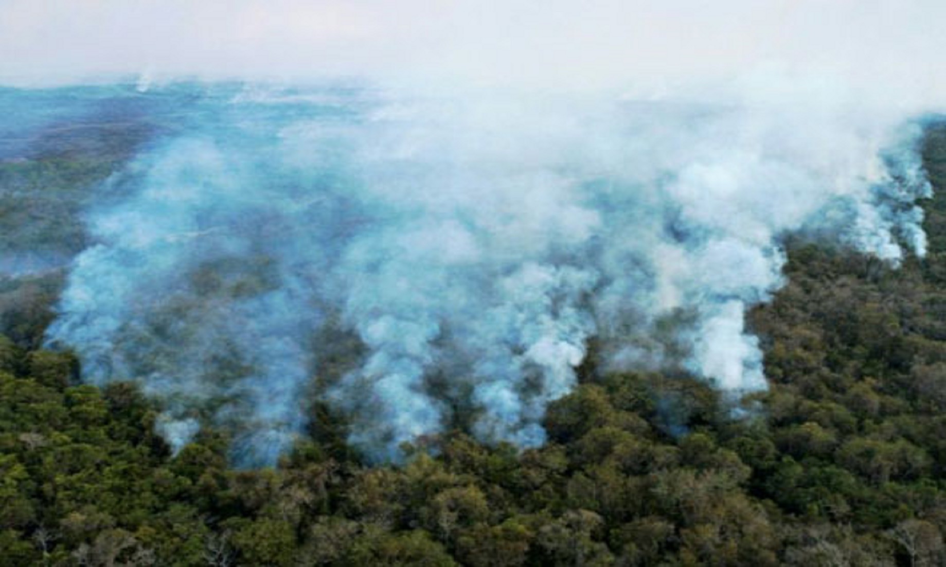 Brazil firefighters race to contain wetland blazes