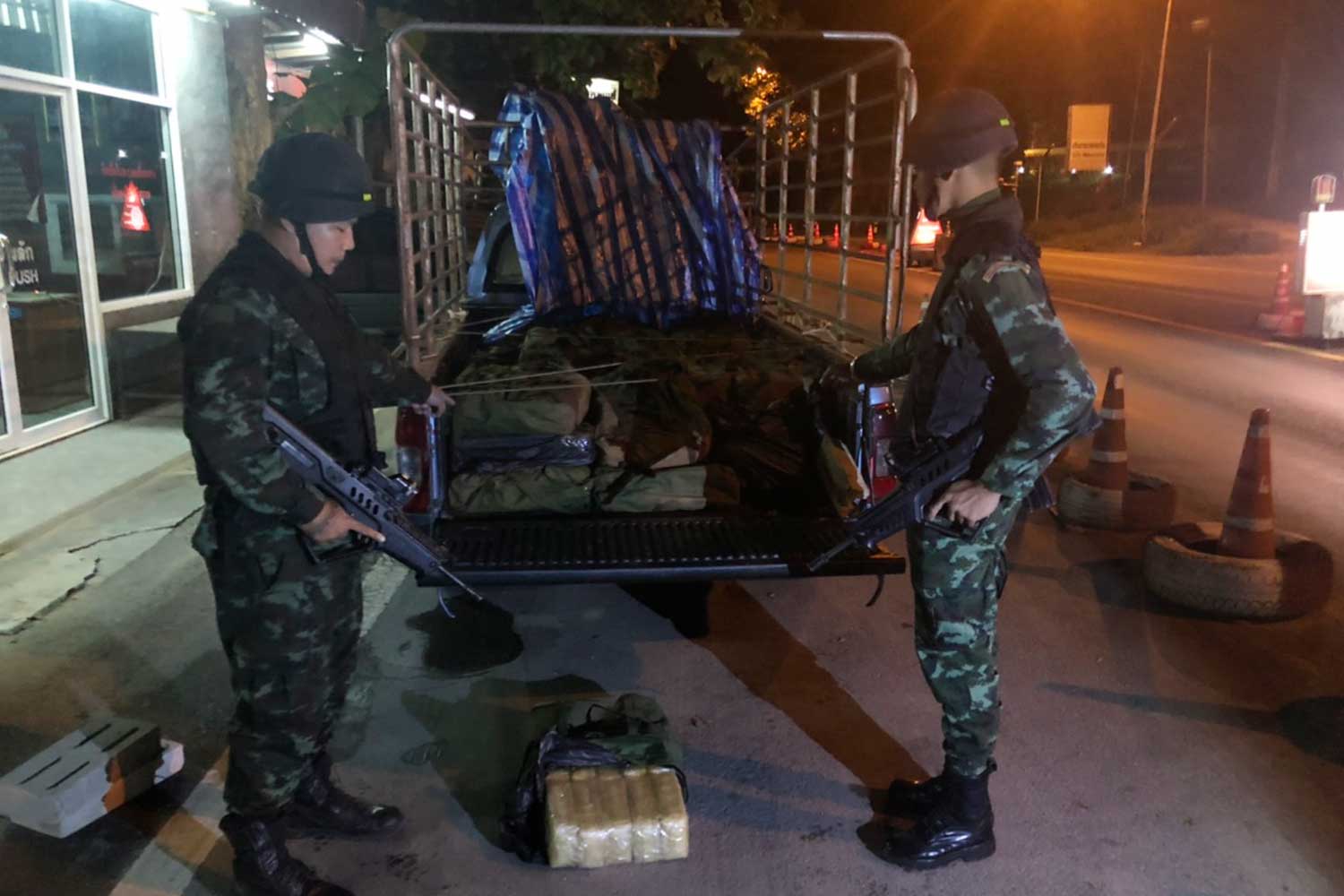 Thai Police Seize Four Million Speed Pills In Chiang Rai