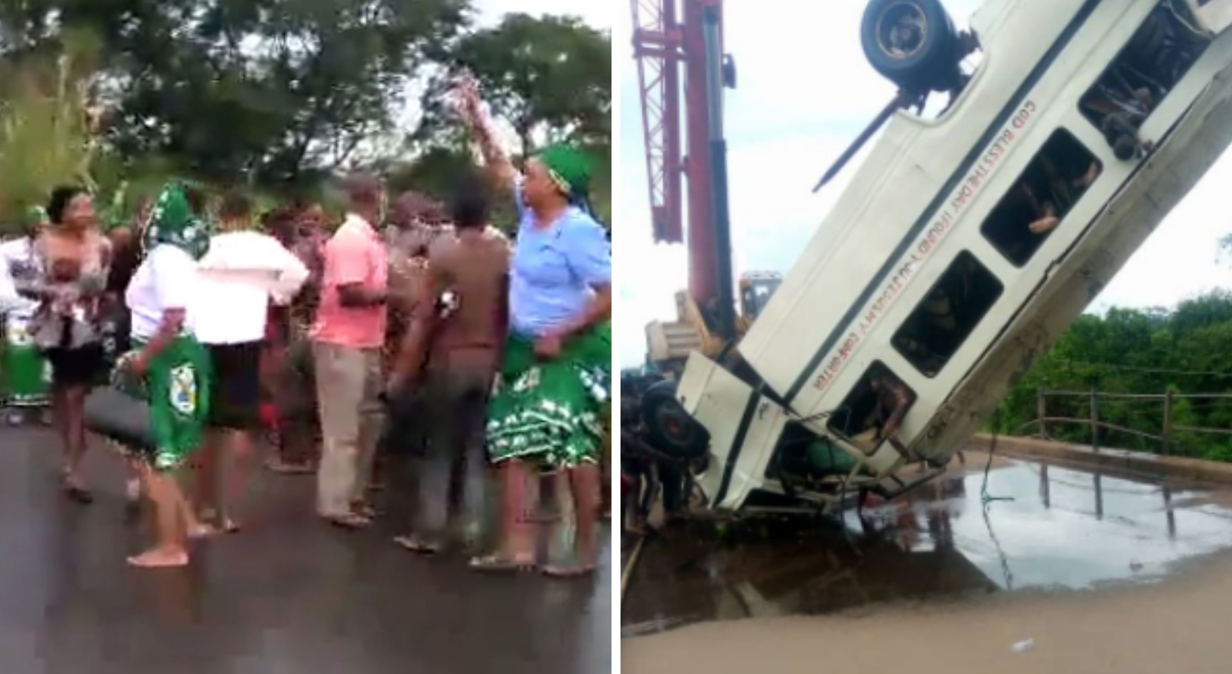 14 Bodies Recovered After Bus Plunges Into River In Nigeria