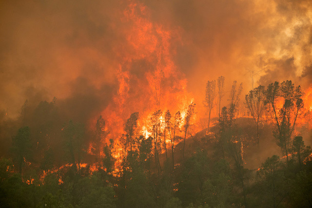 Update: ‘Fire on all sides’ – California wildfires prompt evacuations