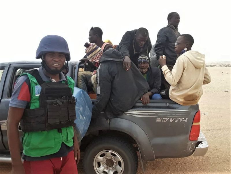 Dozens of abandoned migrants rescued in Sahara