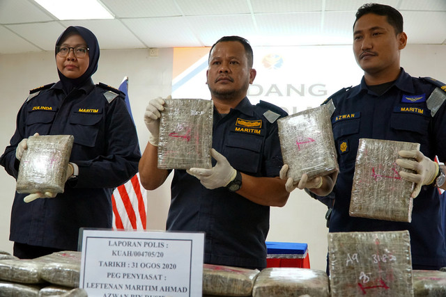 MMEA foils latest tactic to smuggle drug in Langkawi waters