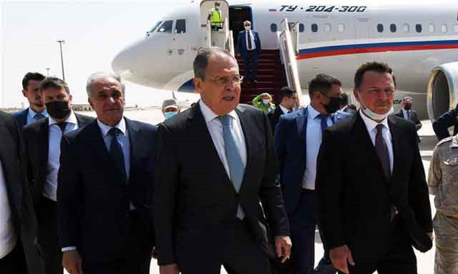 Russian FM Arrives In Damascus
