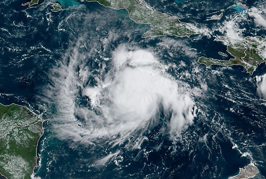 US: Tropical storms Nana, Omar form in Atlantic on same day