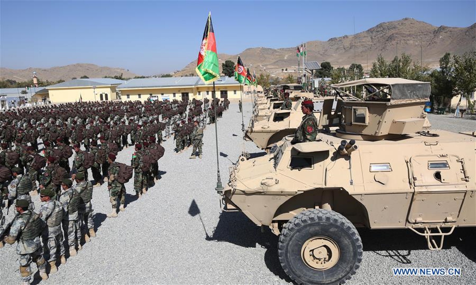 1,200 Youth Commissioned To Afghan National Army