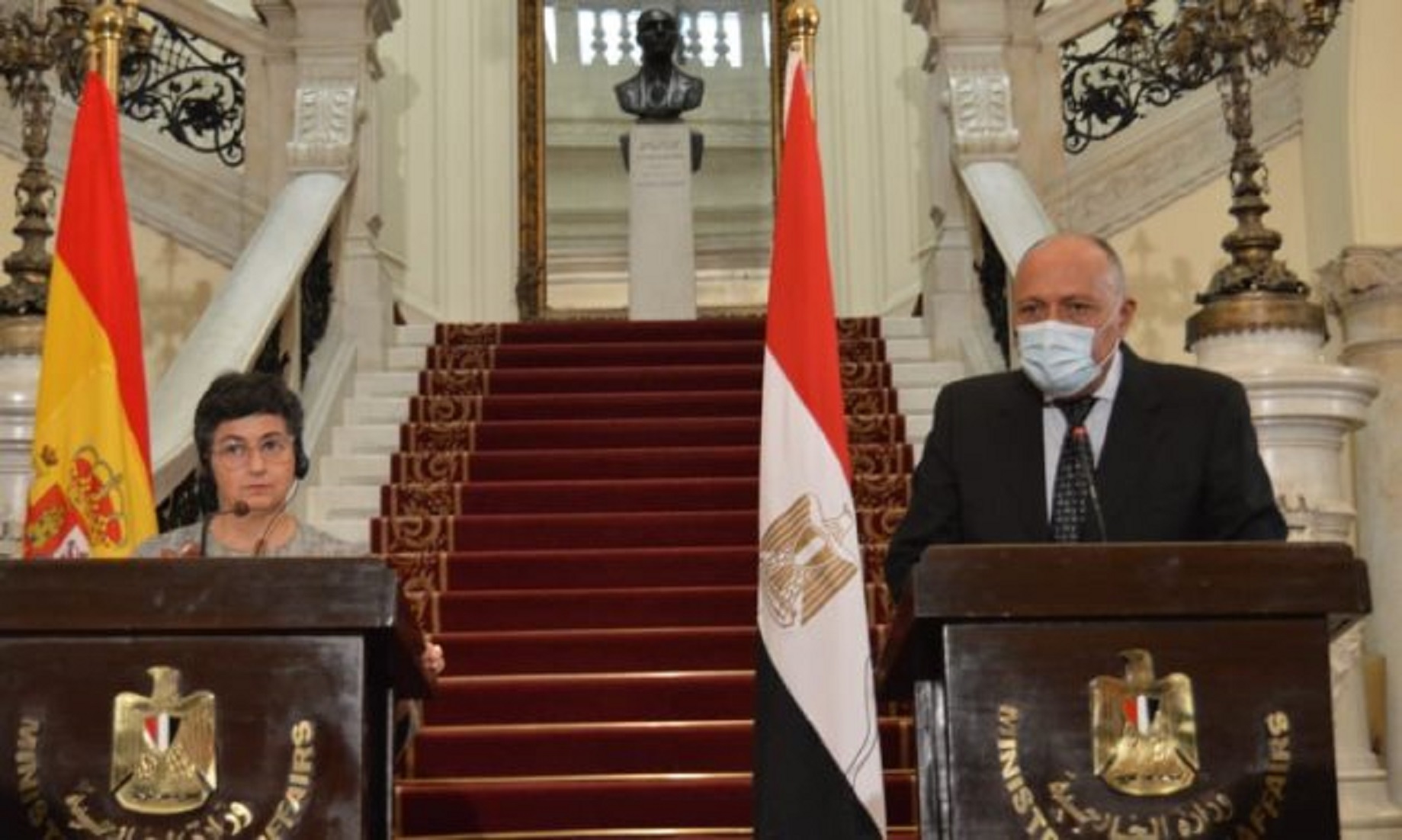 Egypt, Spain FMs Discuss Regional Issues, Sign MOU For Political Consultation