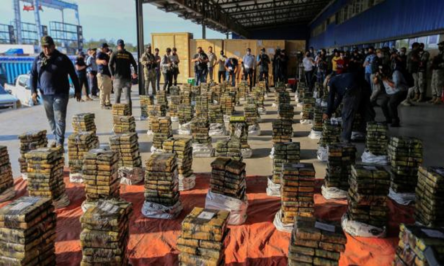 Paraguay Police Seize Record Haul Of Cocaine