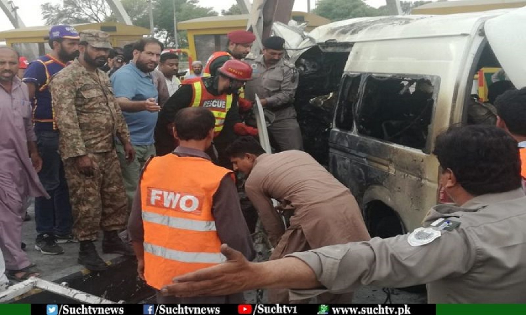 Eight Killed, Four Injured In Road Accident In Pakistan’s Punjab Province