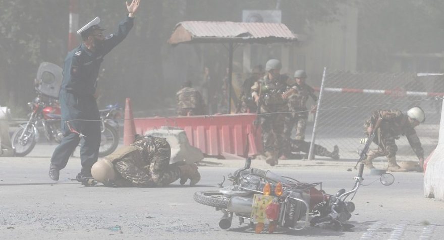FLASH: GUNMEN ATTACK MILITARY CAMP IN E. AFGHANISTAN AFTER CAR BOMBING: OFFICIAL