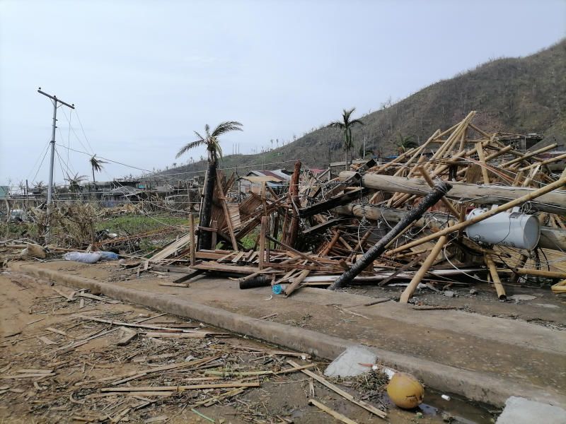 Philippine island left without power after deadly typhoon: Red Cross